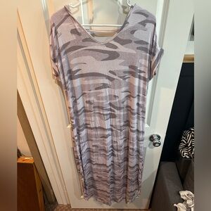 Purple Camo Maci dress
